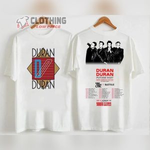 Logo Duran Duran North American Tour 2023 Merch Shirt, Future Past Tour 2023 Duran Duran Shirt, Duran Duran Tour Dates 2023 Merch
