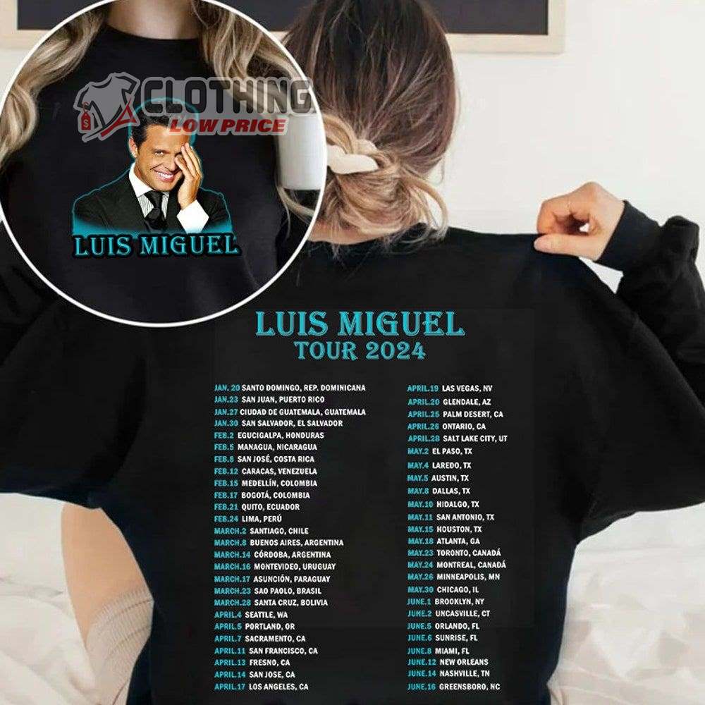 Luis Miguel World Tour 2023 Setlist Tickets Merch, Luis Miguel 2023