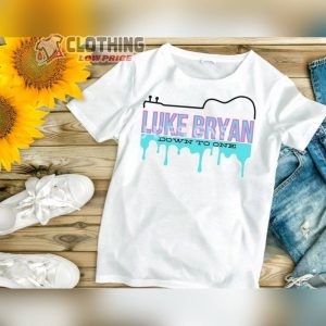 Luke Bryan Chicago Concert Merch Luke Bryan 2023 Tour Dates Tshirt Luke Bryan Down To One Shirt