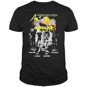 M72 World Tour 2023-4 Metallica Since 1981 Signature Merch, M72 World Tour 2023-2024 Shirt, Metallica Signatures M72 Tour 2023-2024 T-Shirt