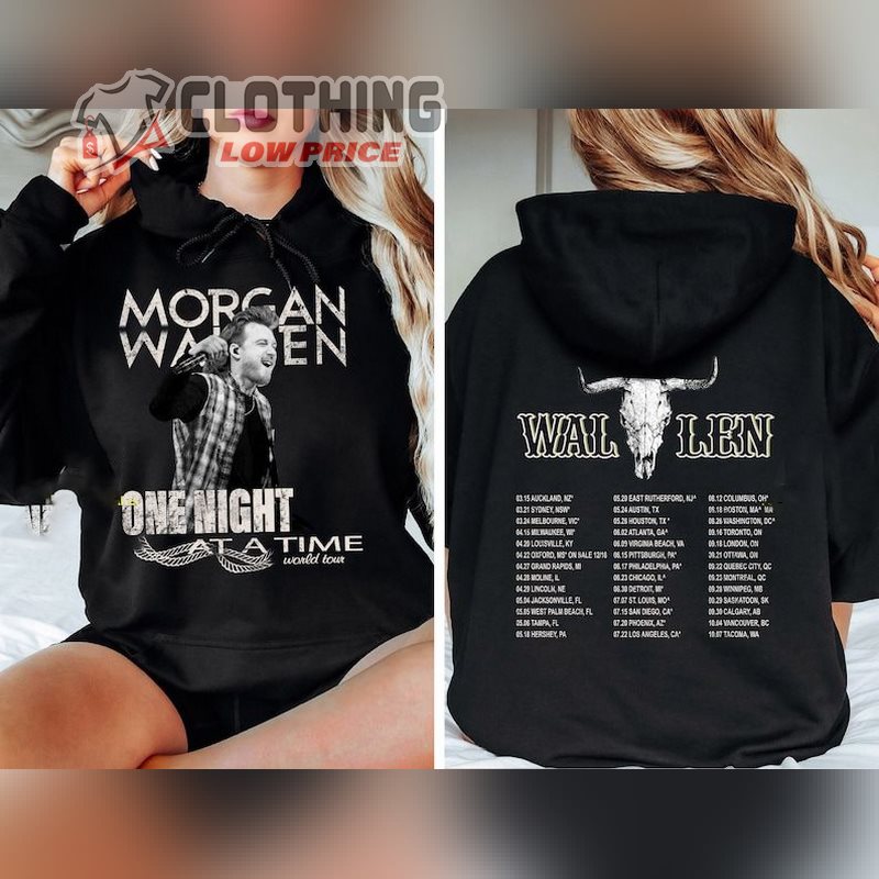 Morgan Wallen Tour Merch, Morgan Wallen 2023 Set List T- Shirt, Morgan ...