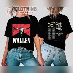 Morgan Wallen World Tour 2023 T- Shirt, One Night At A Time T- Shirt, Morgan Wallen Concerts 2023 T- Shirt