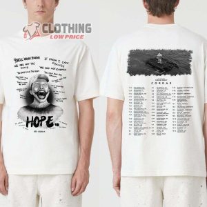 NF Hope Album World Tour 2023 Merch NF Hope Tour Dates 2023 With Cordae Shirt My Album NF Hope Sweatshirt NF Hope Tour 2023 T Shirt 2