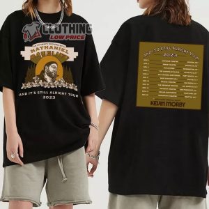 Nathaniel Rateliff 2023 Tour Dates Merch Nathaniel Rateliff Tour 2023 With Very Special Guest Kevin Morby Shirt Nathaniel Rateliff 2023 Concert T Shirt 2