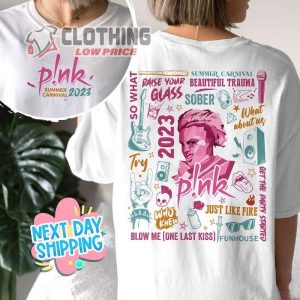 P!nk Summer Carnival 2023 Music Concert T- Shirt, Pink Summer Carnival Tour Dates T- Shirt, Pink Summer Carnival Tour 2023 Usa Merch