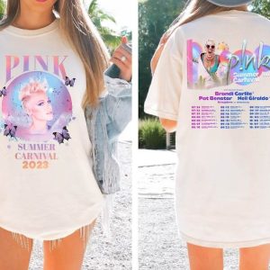 P!nk Summer Carnival 2023, Pink Summer Carnival Tour 2023 Usa Merch, Summer Carnival Tour Merch T- Shirt