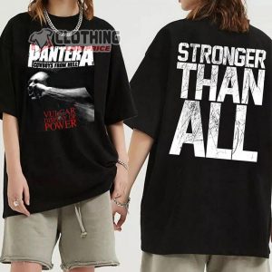 Pantera 2023 Tour With Lamp Of God Shirt Pantera Cowboys From Hell T Shirt Pantera Top Songs Shirt 1 3
