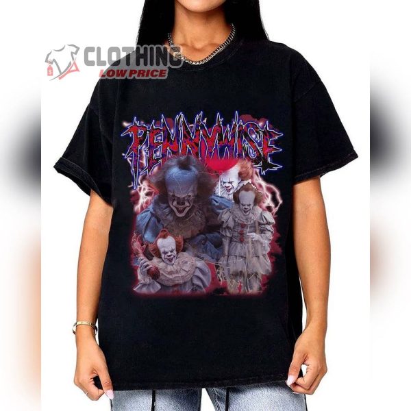 Pennywise The Story Of It Shirt Pennywise It Movie Sweatshirt Bill Skarsgrd Pennywise Stranger Things Halloween Horror Nights Shirt Creepy Clown Merch