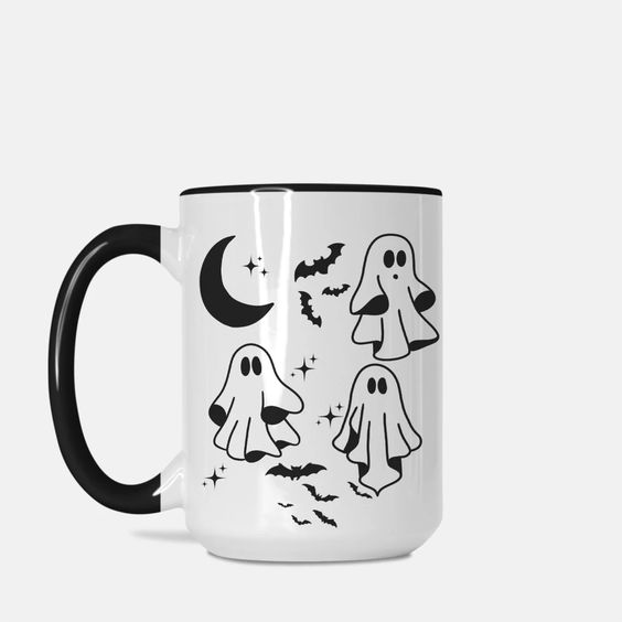 Personalized Halloween Ghost Custom Mug etsy
