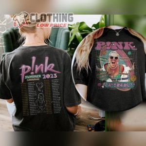 Pink Summer Carnival 2023 Tour T- Shirt, Summer Carnival Music Legend T- Shirt, Pink Martini Tour Dates 2023 Merch