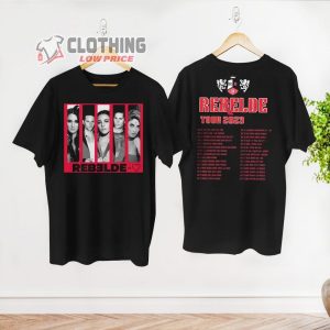 RBD Band Tour Dates 2023 Merch, 2023 Soy Rebelde Tour Shirt, Soy Rebelde Concert 2023 T-Shirt