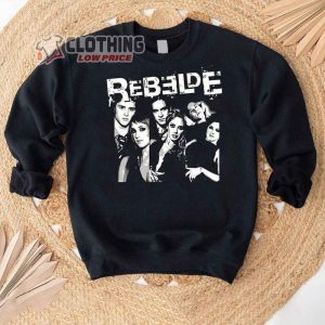 Rebelde Tour 2023 Ticket Shirt Soy Rebelde Tour 2023 Merch Rbd Concert Near Me Tshirt Rbd Shirt Hoodie Sweatshirt1