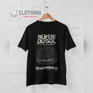 Rufus Du Sol With Flight Facilities T Shirt Rufus Dusol Los Angeles 2023 Tour Shirt Rufus Dusol Concert Tee Merch Rufus Dusol 2023 Tour Tee1