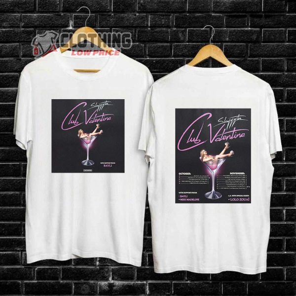 Salyyyter Club Valentine 2023 Tour Dates Merch, Salyyyter Club Tour 2023 With Special Guest Lolo Zoual T-Shirt