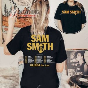 Sam Smith Gloria The Tour Signature Baseball Jersey - Tagotee