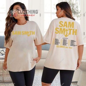 Sam Smith Gloria World Tour 2023 Merch Sam Smith Tour Dates 2023 Shirt Sam Smith Live In Concert T Shirt 2