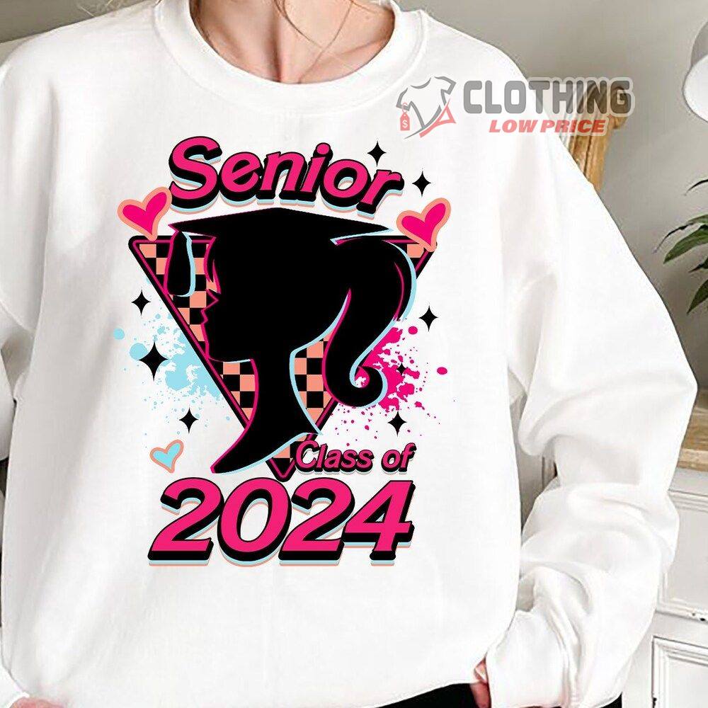 Senior Class Of 2024 Merch, High School Graduation Sweatshirt, Back To School T-Shirt