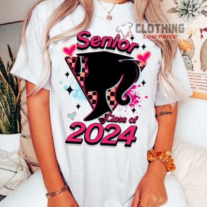 Senior Class Of 2024 Merch High School Graduation Sweatshirt Back To School T Shirt 3