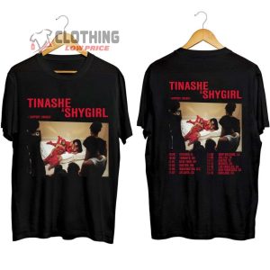 Shygirl And Tinashe Co Headlining Tour 2023 Merch Shygirl And Tinashe Fall Tour 2023 North American Shirt Shygirl And Tinashe Tour Dates 2023 T Shirt 1