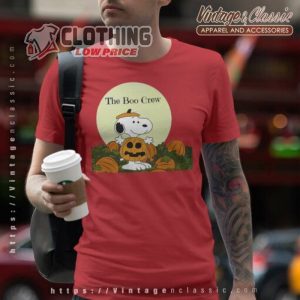 Snoopy The Boo Crew Halloween T Shirt 510x510