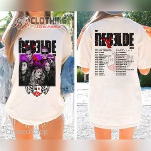 Soy Rebelde Tour Setlists 2023 T-Shirt, Rebelde Tour Dates 2023 Merch, Rbd Touring Shirt, Sweatshirt