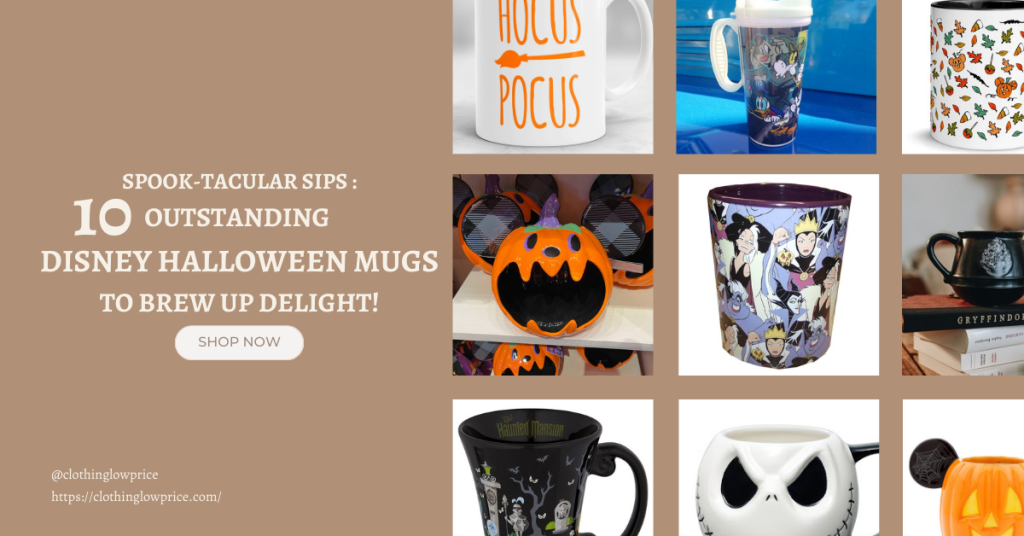 Spook tacular Sips 10 Outstanding Disney Halloween Mugs to Brew Up Delight!