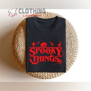 Spooky Things Hhn 2023 Stranger Things Shirt Spooky Halloween Horror Nights 2023 Theme Tee Halloween Stranger Things Merch 2