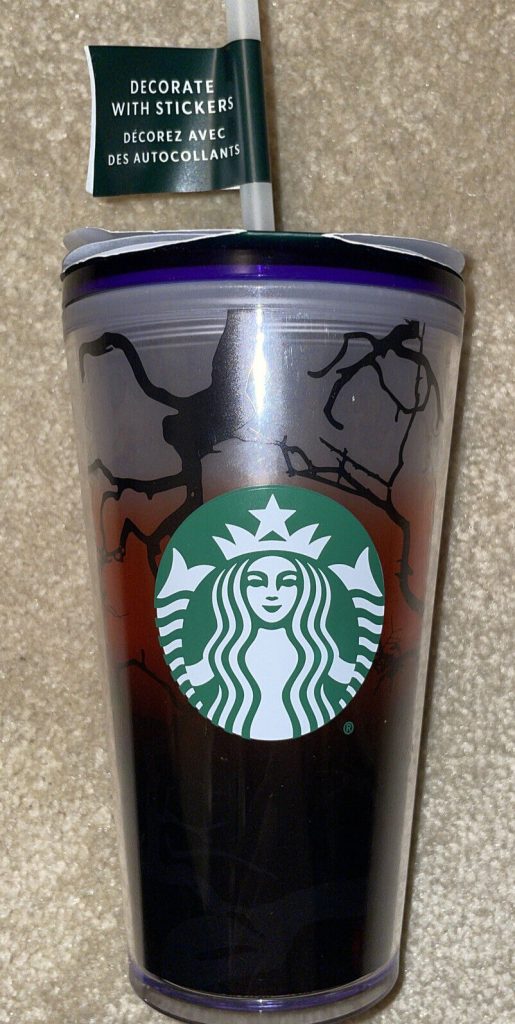 Starbucks Halloween Ravens Perch Cold Cup ebay