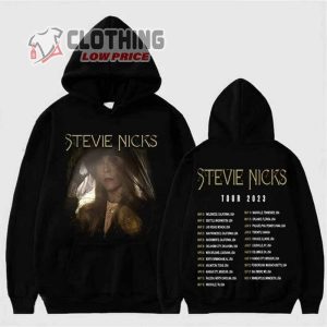 Stevie Nicks Tour 2023 Shirt, Stevie Nicks 2023 Tour Setlist Hoodie, Stevie Nicks Concert Merch