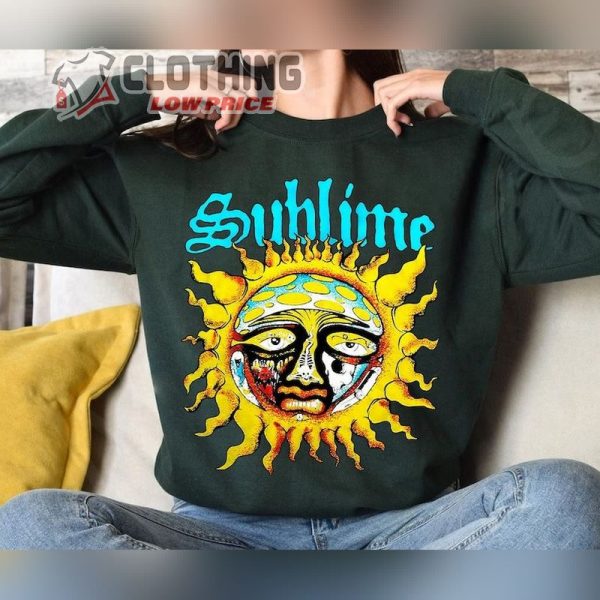 Sublime 40 Oz. To Freedom Studio Album By Sublime T- Shirt, Sublime Band T- Shirt, Sublime Rock Concert Tee Shirt