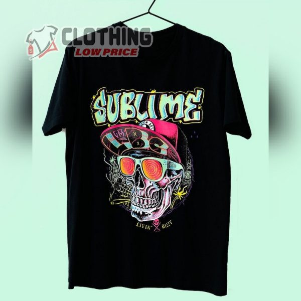 Sublime T- Shirt, Gift For Sublime Fans, Sublime Band T- Shirt, Sublime With Rome Concert Shirt