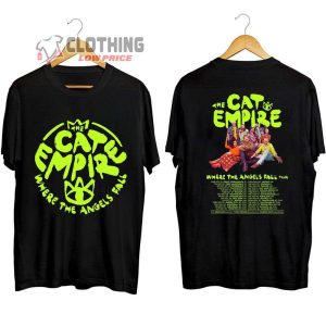 The Cat Empire Where The Angels Fall Tour 2023 Merch The Cat Empire Live Music Shirt The Cat Empire Tour Dates 2023 T Shirt
