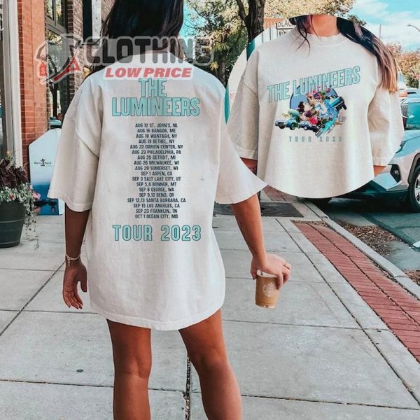 The Lumineers 2023 Tour Dates Shirt, The Lumineers Concert Sweatshirt, Lumineers 2023 Tour Setlist Hoodie