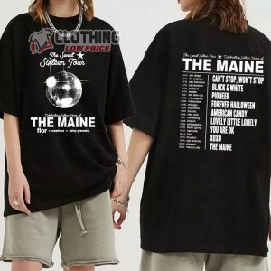 The Maine Tour Tour Dates Shirt The Sweet Sixteen Tour Setlists 2023 Merch The Maine Band T Shirt The Maine Concert Shirt The Maine Tee1