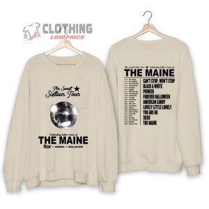 The Maine Tour Tour Dates Shirt The Sweet Sixteen Tour Setlists 2023 Merch The Maine Band T Shirt The Maine Concert Shirt The Maine Tee3