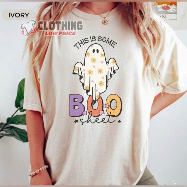 This Is Some Boo Sheet Shirt, Retro Ghost Shirt, Funny Boo Tee, Halloween Cute Ghost, Funny Halloween Shirt, Spooky Season, Halloween Gift