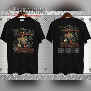 Trivium Deadmen And Dragons Tour 2022 T- Shirt, Trivium European Tour 2023 Schedule T- Shirt, Trivium Band Members T- Shirt