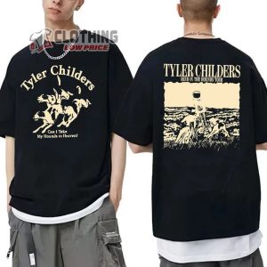 Tyler Childers Send In The Hounds Tour Merch, 2023 Tour Can I Take My To Heaven T-Shirt, Tyler Childers Radio City Music Hall T-Shirt