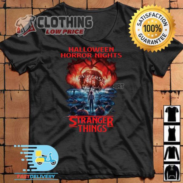 Universal Halloween Horror Nights Stranger Things T Shirt Stranger Things HHN Orlando 2023 Merch 1