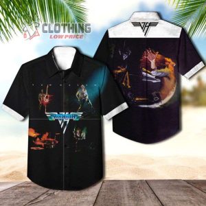 Van Halen Rock Band World Tour 2023 2024 Music Hawaiian Shirt