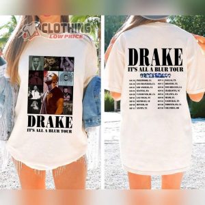 Vintage Drake 21 Savage Tour Rescheduled TShirts, Drake It’S All A Blur Tour 2023 Presale Code Shirt, 21 Savage Rapper, Her Loss Tee