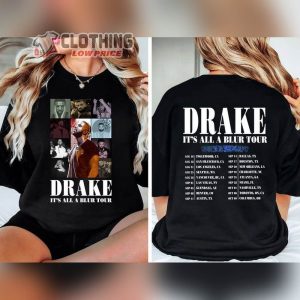 Vintage Drake 21 Savage Tour Rescheduled TShirts, Drake It’S All A Blur Tour 2023 Presale Code Shirt, 21 Savage Rapper, Her Loss Tee