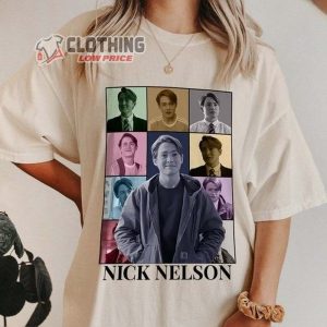 Vintage Nick Nelson The Eras Tour Inspired Merch, Nick Nelson Heartstopper Series Shirt, Lgbtq Hearstopper Merch, Charlie Spring Shirt, Nick And Charlie Tee