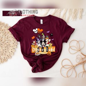 Vintage Walt Disneyland Halloween 2023 Shirts, Mickey And Friends Halloween Shirt, Magic Kingdom Disney Halloween Merch