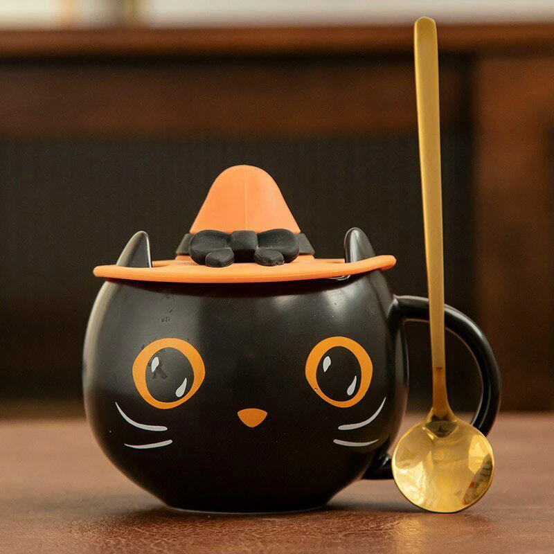 Witch Hat Black Cat Mug aliexpress