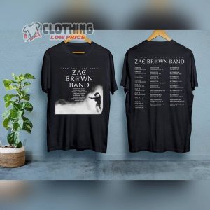 Zac Brown Band 2023 Tour From The Fire Tour Unisex Shirt Zac Brown Band Concert 2023 Merch Zac Brown Band Tour Dates Shirt