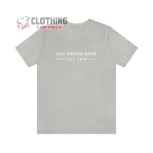 Zac Brown Band The Foundation Album Shirt Zac Brown Band Toes Song Shirt Zac Brown Band Country Music Shirt2