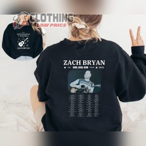Zach Bryan Burn Burn Burn Tour Sweatshirt, Zach Bryan Tour 2023 T- Shirt, Zach Bryan Tour Dates 2023 Merch