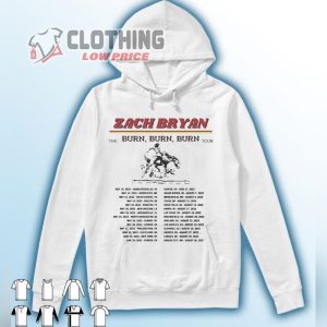 Zach Bryan The Burn Burn Burn Tour 2023 Hoodie, Zach Bryan Tour 2023 T- Shirt, Zach Bryan Presale Tickets Merch
