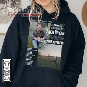 Zach Bryan Tour 2023 Hoodie, Zach Bryan American Heartbreak New Album Vintage Bootleg Inspired Shirt, Zach Bryan Tickets 2023 Merch